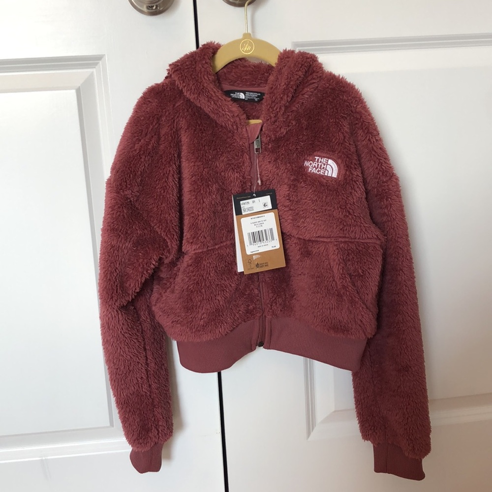 NWT!! The North Face Girls’ Suave Oso Full-Zip Hooded Jacket Size Small (7/8)
